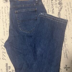 Riders by Lee Dark Blue Straight Leg Jeans